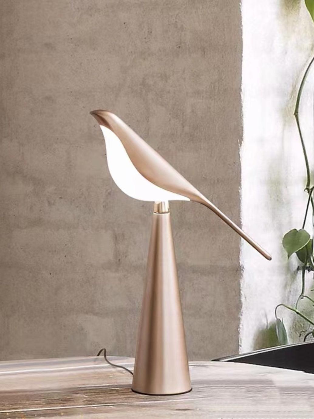 Magpie Art Table Light, Bedside Table Lamp, detail 4