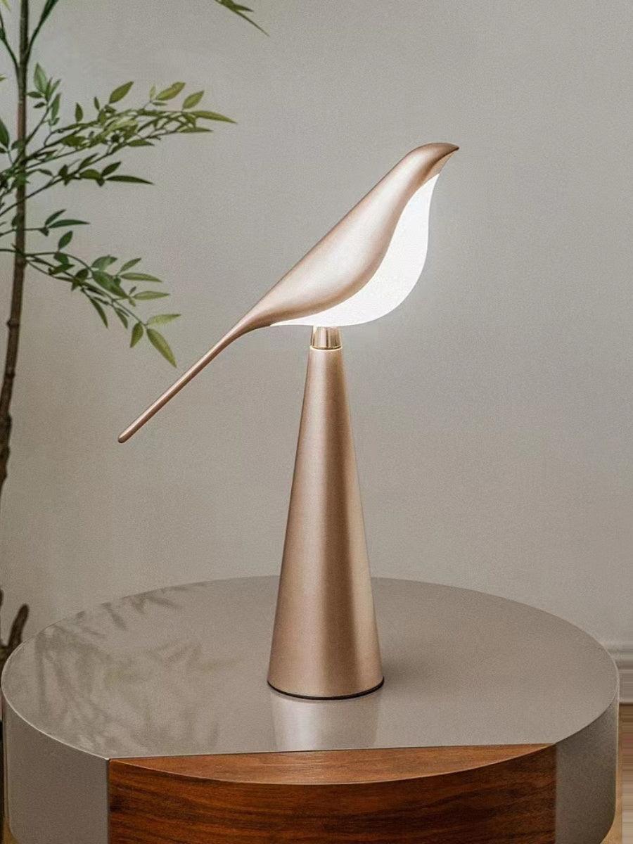 Magpie Art Table Light, Bedside Table Lamp, detail 5