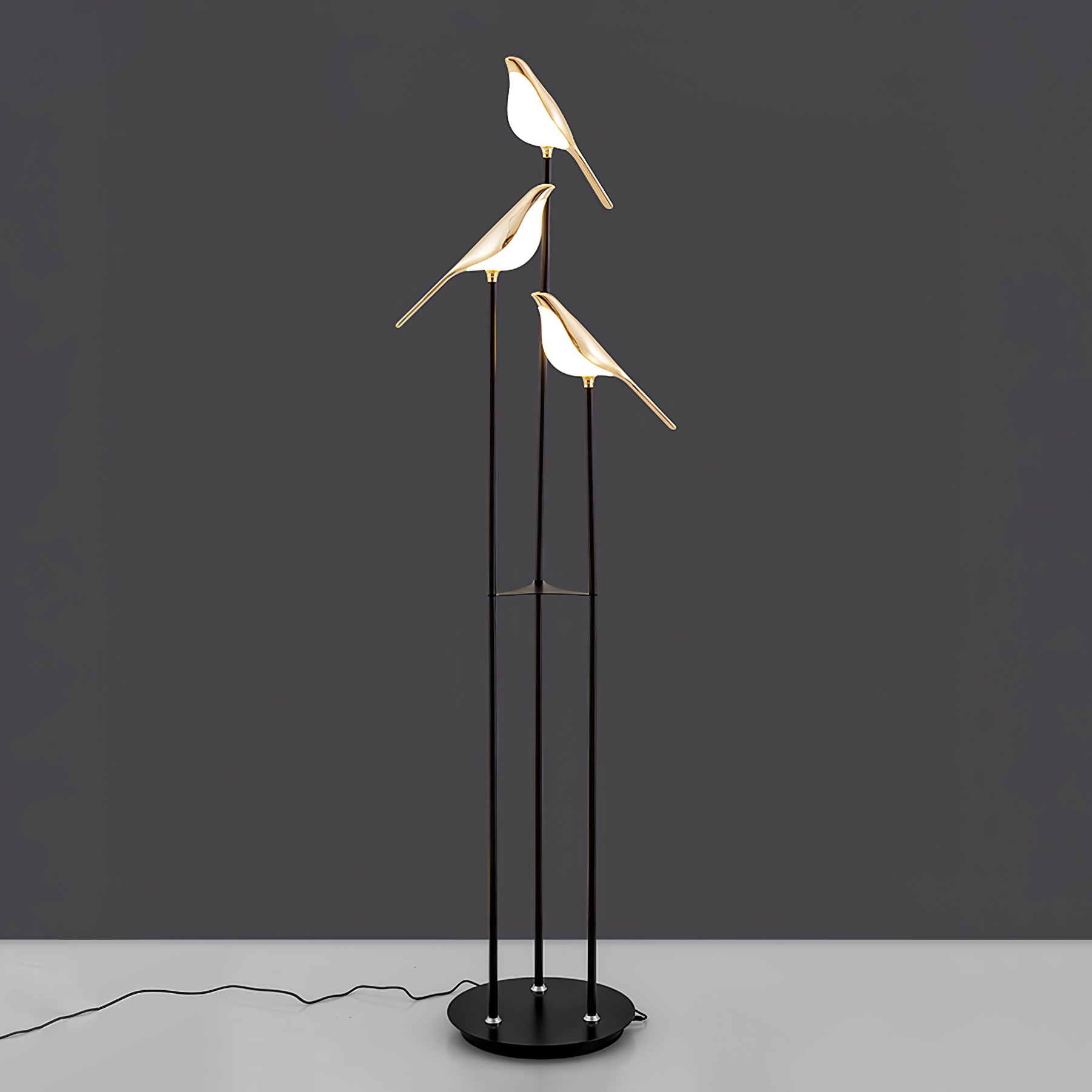 Magpie Perch Floor Light, Floor Lamp, detail 11