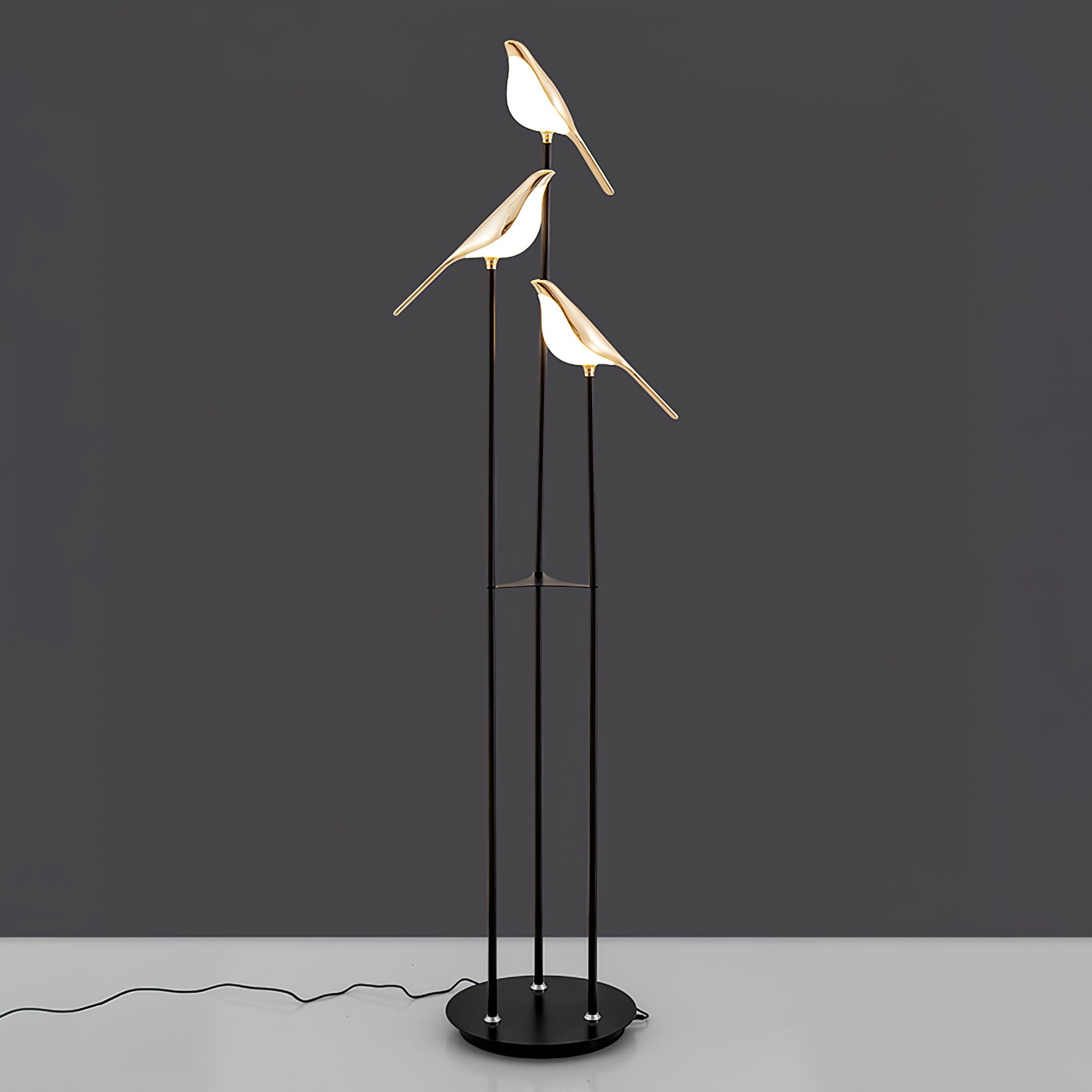 Magpie Perch Floor Light, Floor Lamp, detail 12