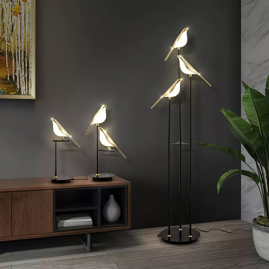 Magpie Perch Floor Light, Floor Lamp, detail 15