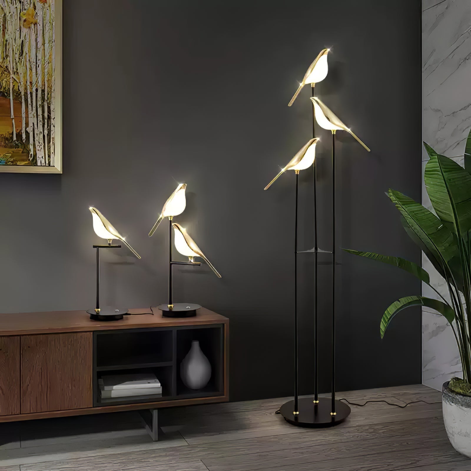 Magpie Perch Floor Light, Floor Lamp, detail 15