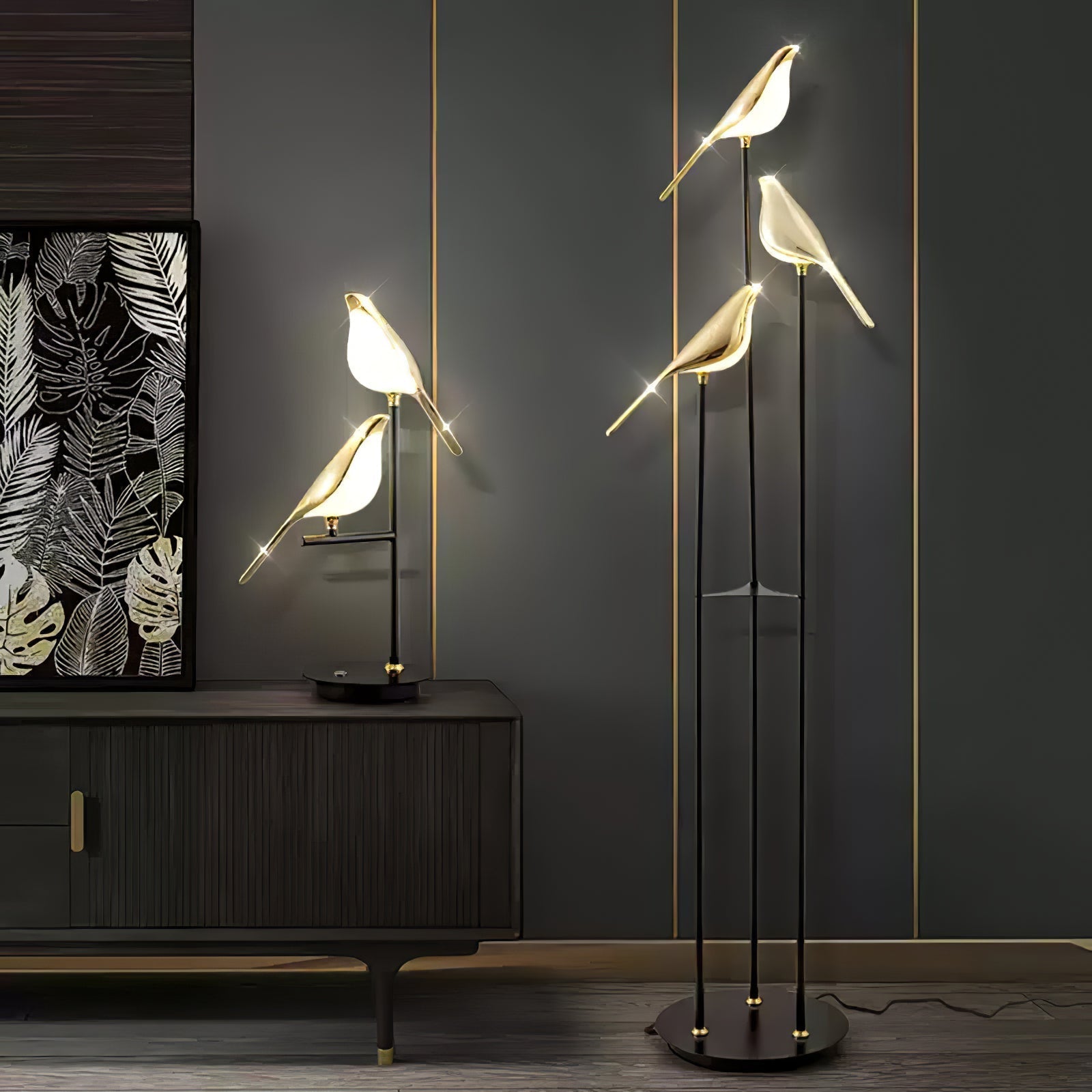 Magpie Perch Floor Light, Floor Lamp, detail 14
