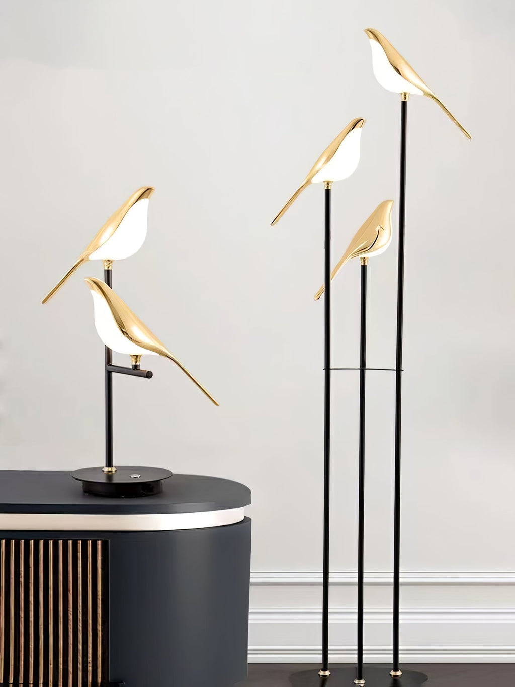 Magpie Perch Floor Light, Floor Lamp, detail 16