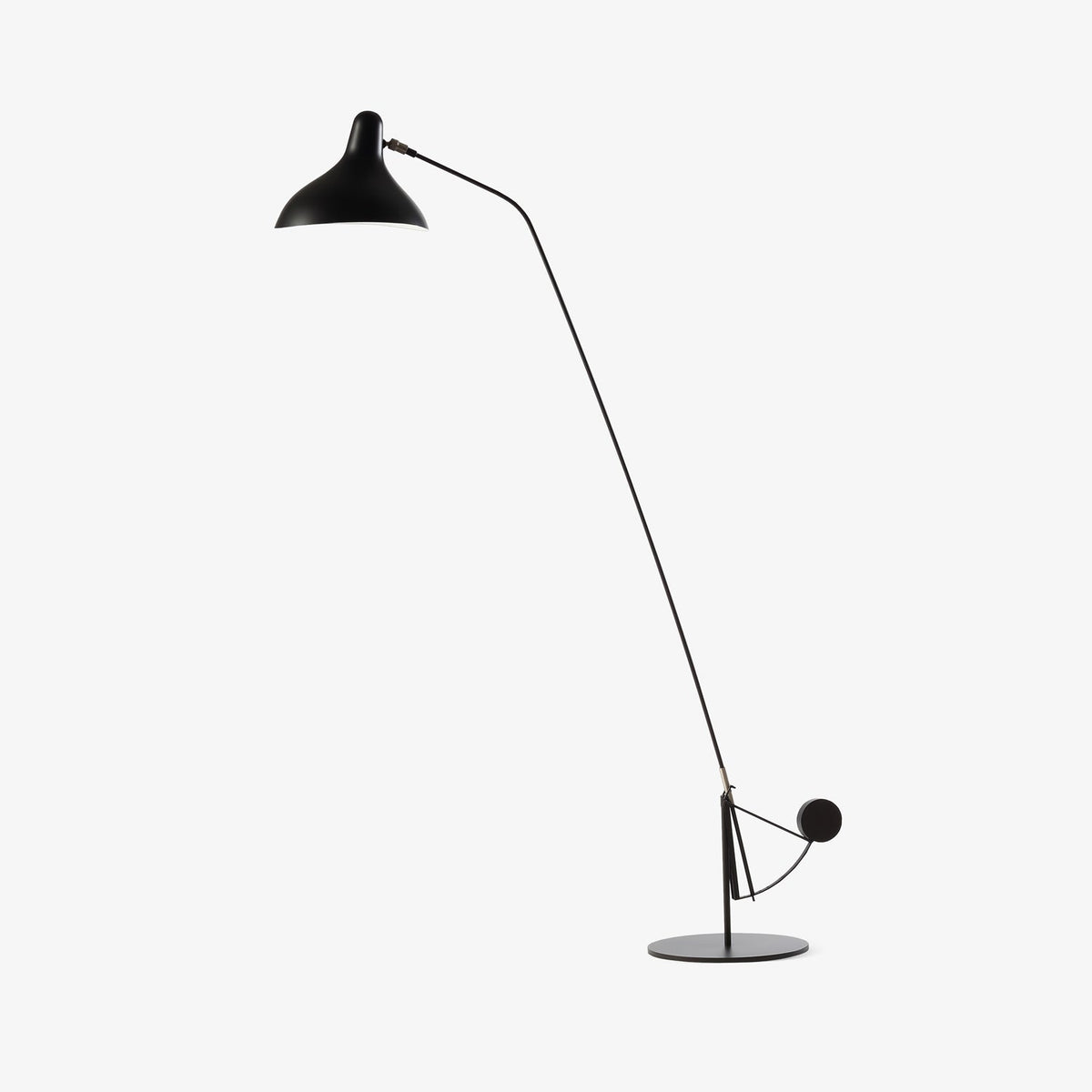 Mantis Arm Floor Light, Floor Lamp, Metal, Dia 29cm x H 160cm