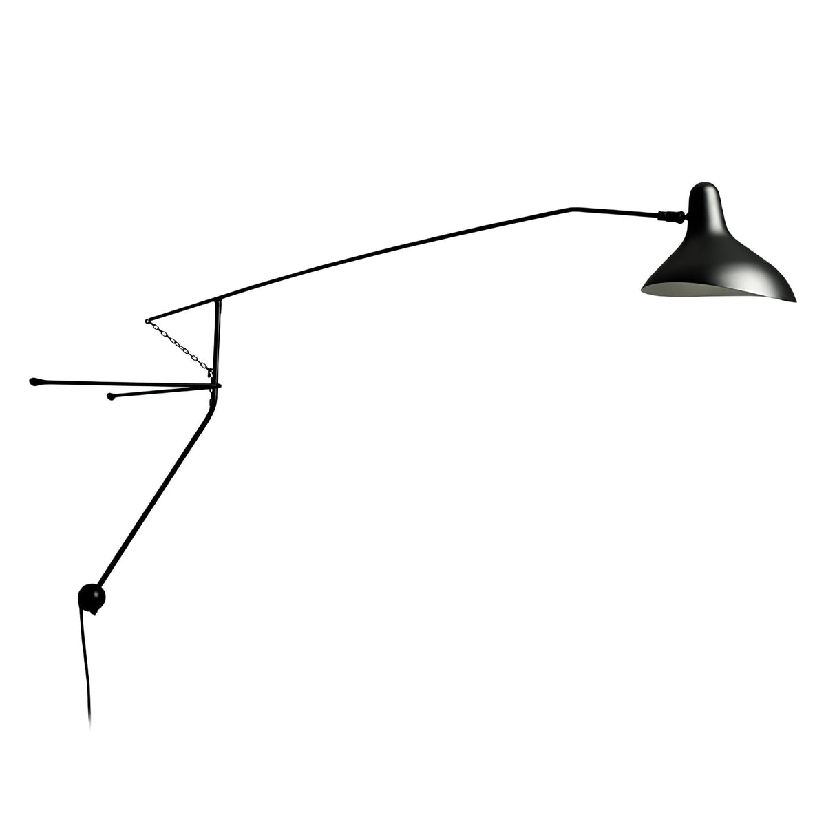 Mantis Arm Wall Light, Plug-In Wall Sconce, detail 53
