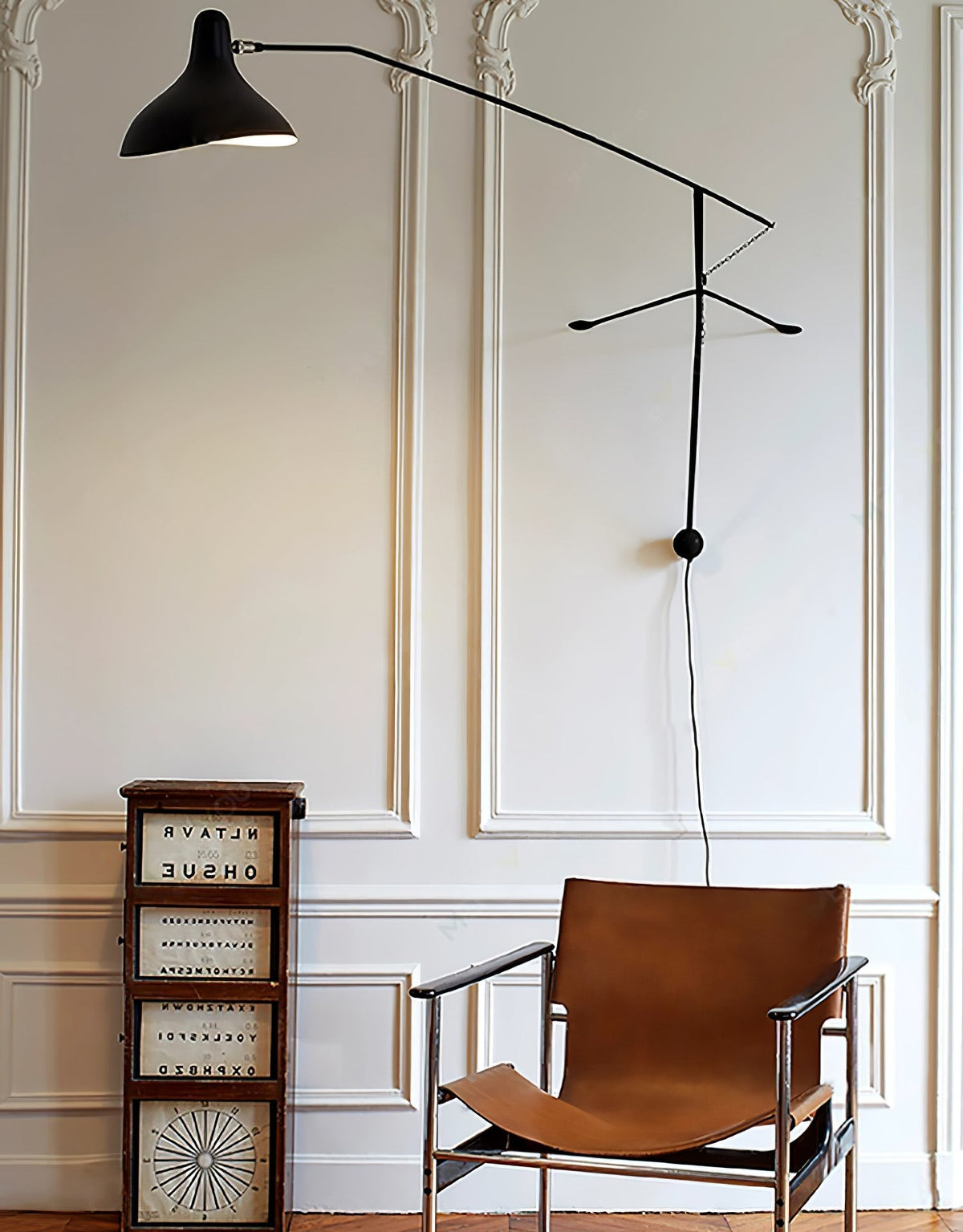 Mantis Arm Wall Light, Plug-In Wall Sconce, detail 26
