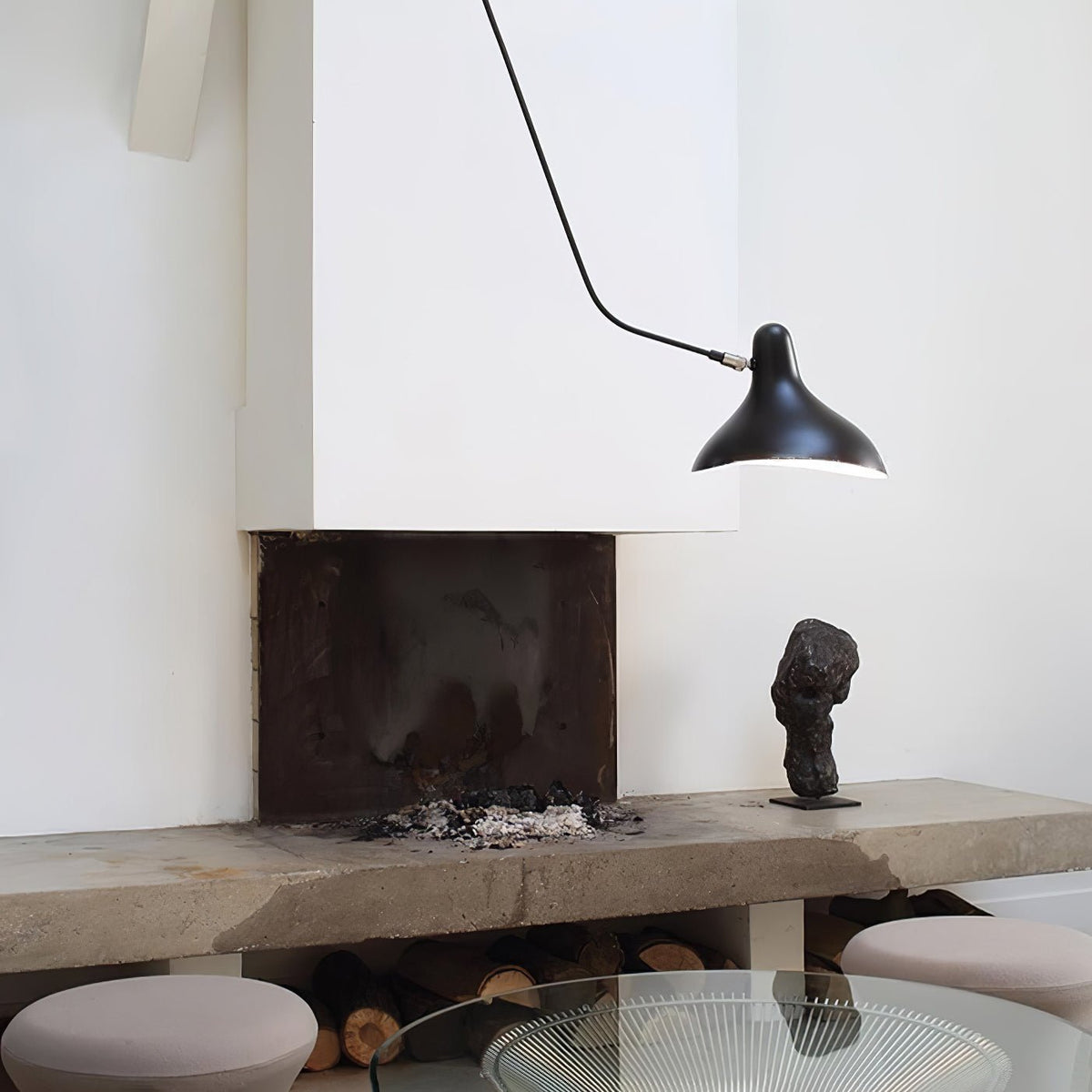 Mantis Arm Wall Light, Plug-In Wall Sconce, detail 29