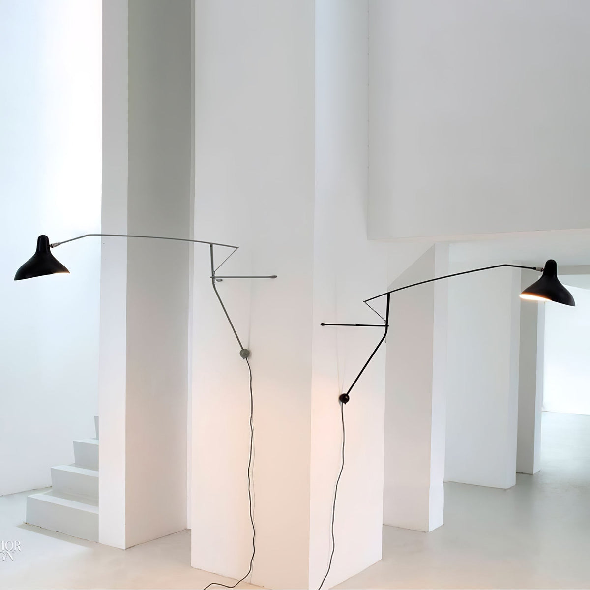 Mantis Arm Wall Light, Plug-In Wall Sconce, detail 30