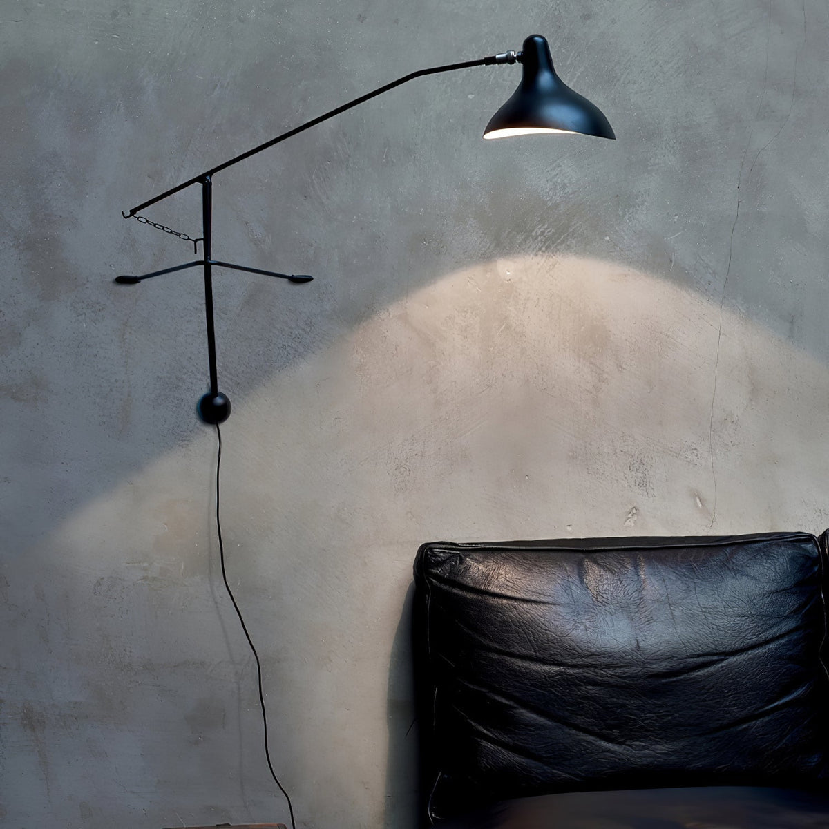 Mantis Arm Wall Light, Plug-In Wall Sconce, detail 35