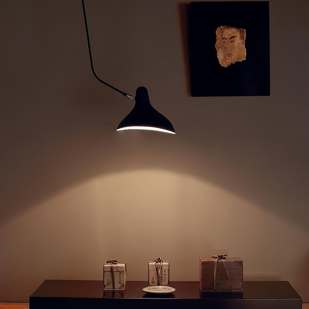 Mantis Arm Wall Light, Plug-In Wall Sconce, detail 43