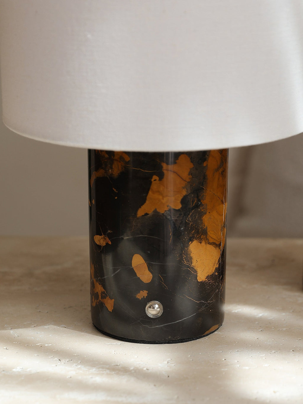 Marbella Stone Table Light, Bedside Table Lamp, detail 18