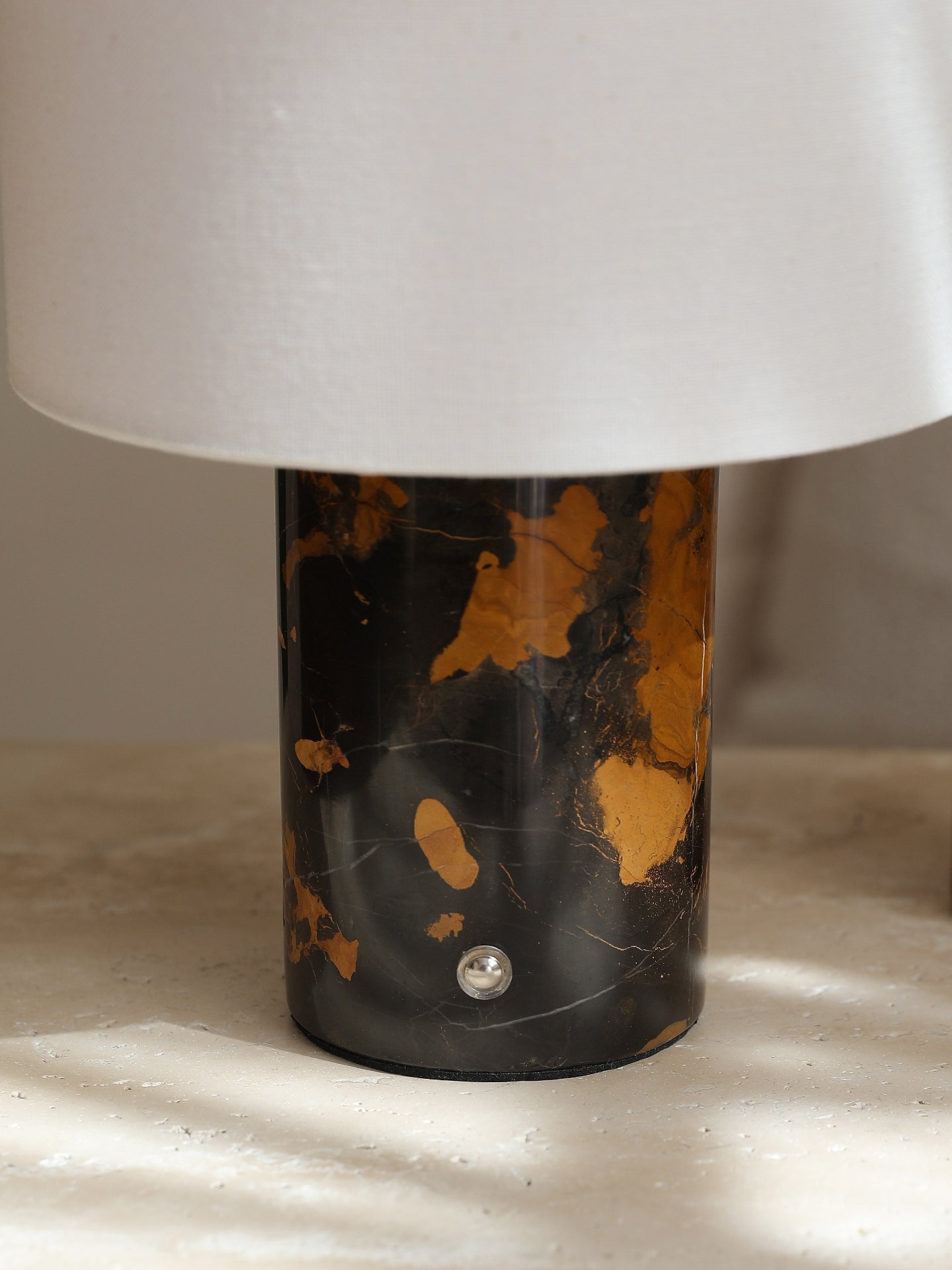 Marbella Stone Table Light, Bedside Table Lamp, detail 18