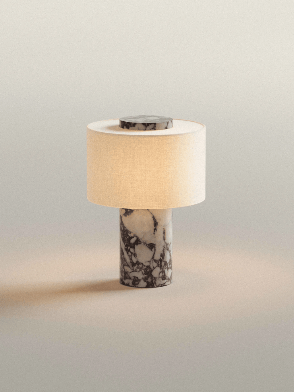 Marbella Stone Table Light, Bedside Table Lamp, detail 7