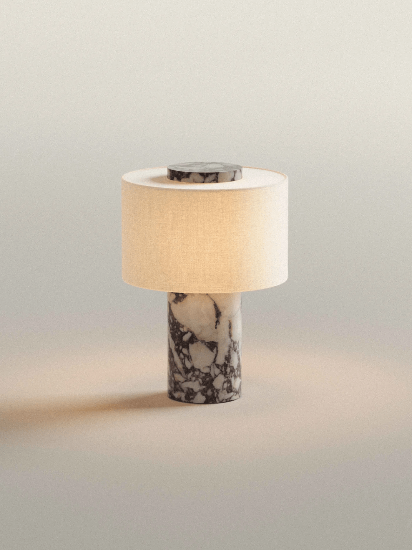 Marbella Stone Table Light, Bedside Table Lamp, detail 7
