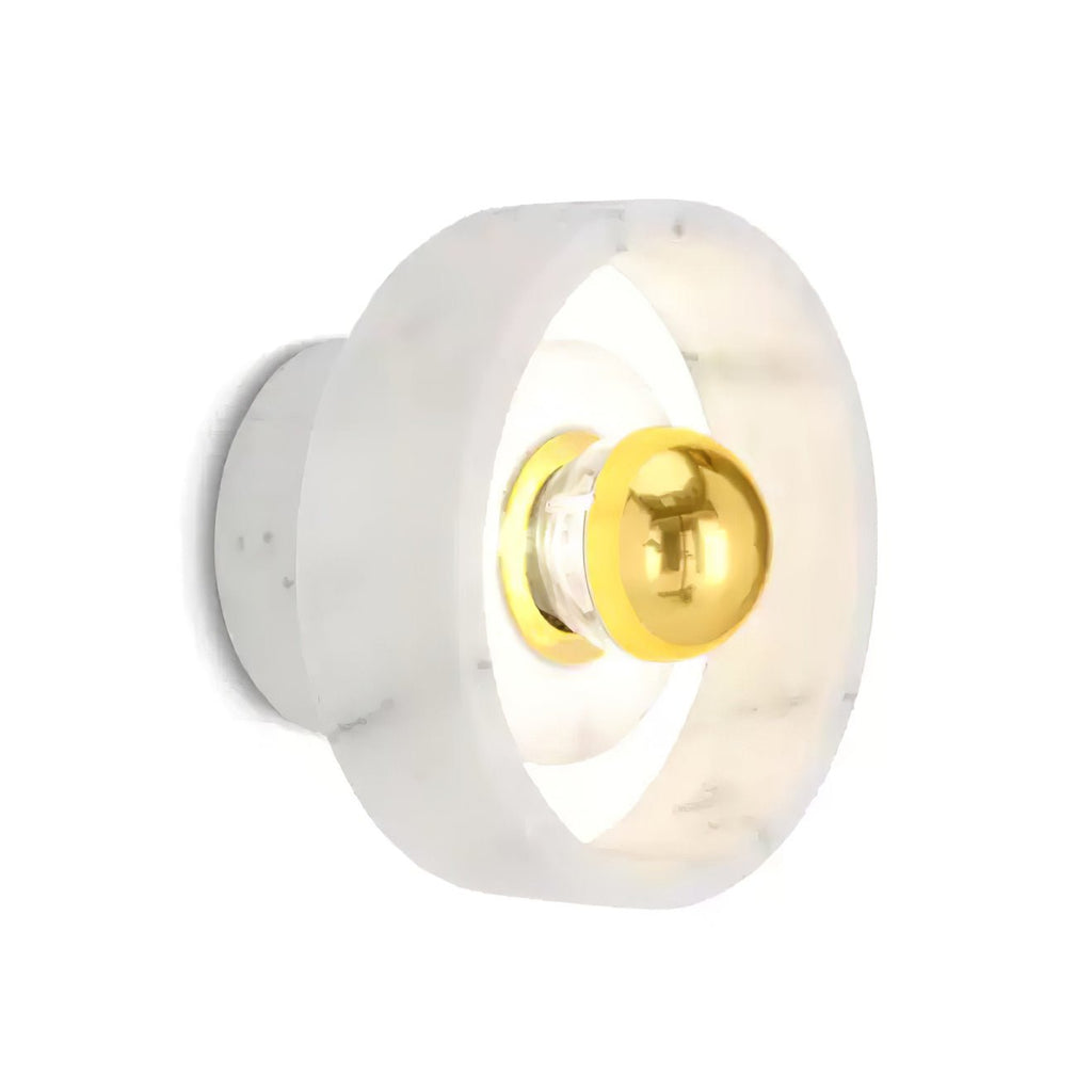 Marble Aura Wall Light, Hardwired Wall Sconce, detail 13