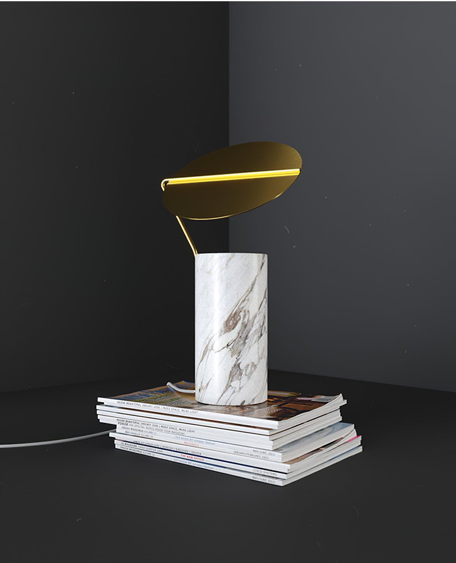 Marble Coffee Table Light, Bedside Table Lamp, detail 11