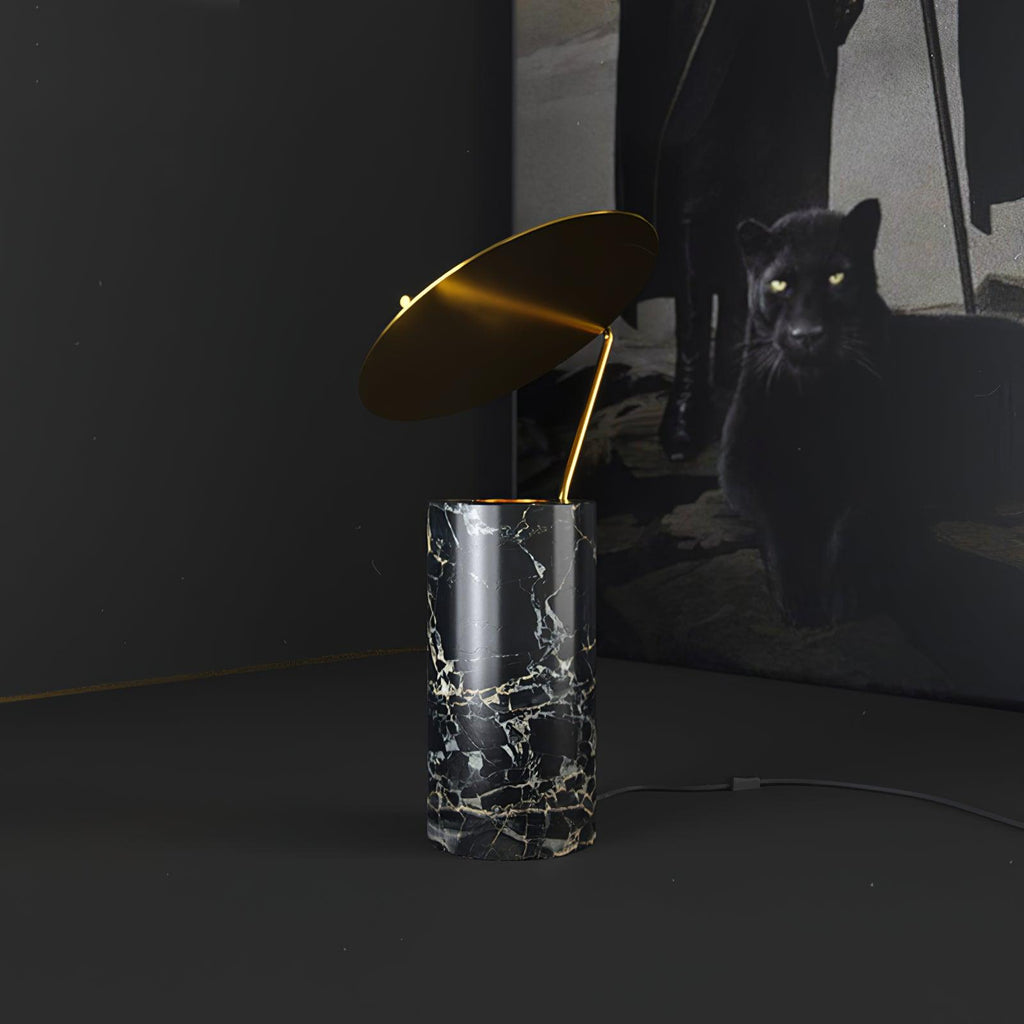 Marble Coffee Table Light, Bedside Table Lamp, detail 5