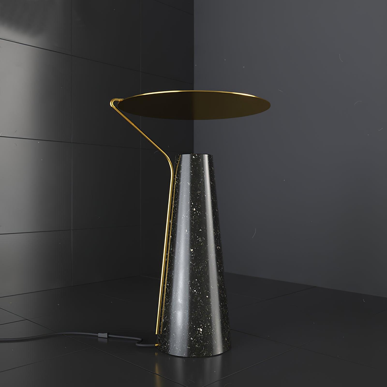 Marble Coffee Table Light, Bedside Table Lamp, detail 6