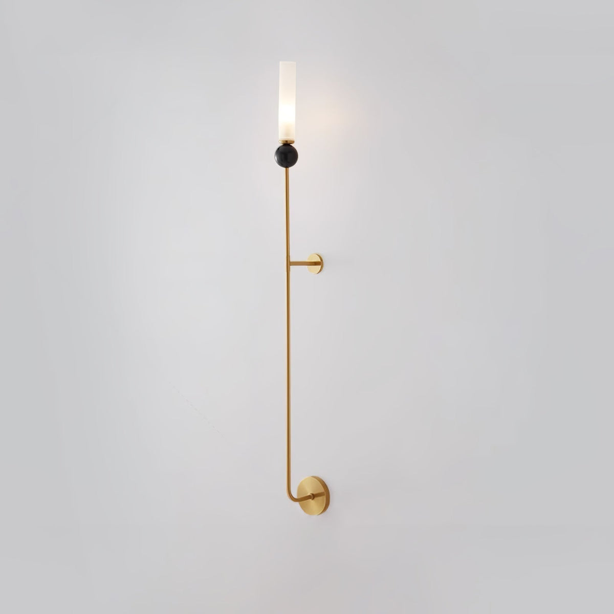 Marble Vertical Wall Light, Hardwired Wall Sconce, detail 17