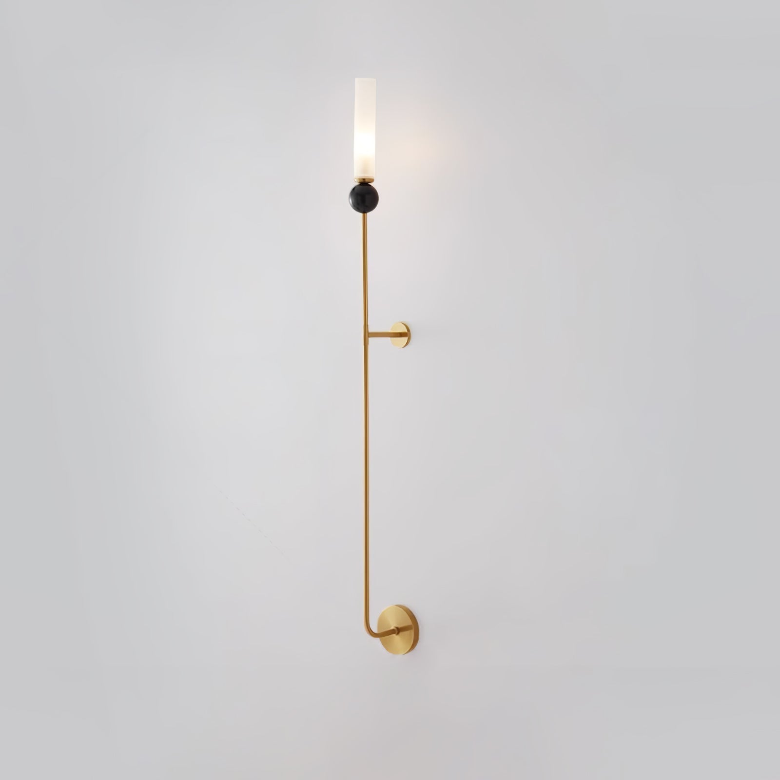 Marble Vertical Wall Light, Hardwired Wall Sconce, detail 17