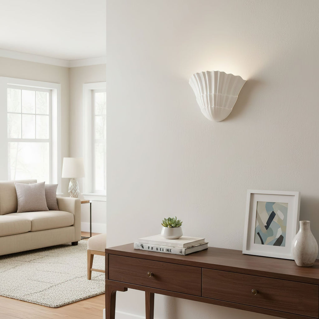 Marina Shell Wall Light, Hardwired Wall Sconce, detail 6