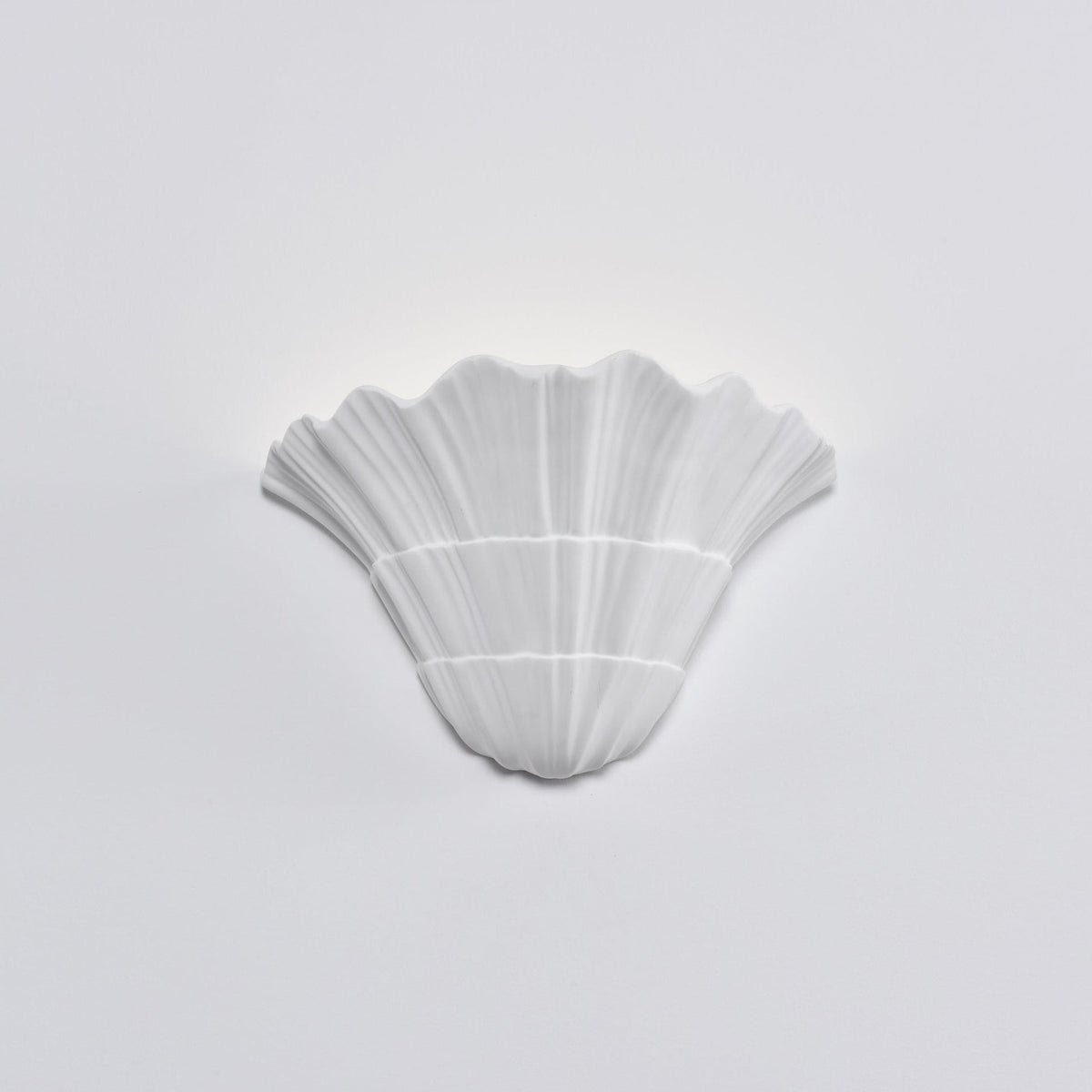 Marina Shell Wall Light, Hardwired Wall Sconce, Metal, L 30cm x H 18cm x W 15cm