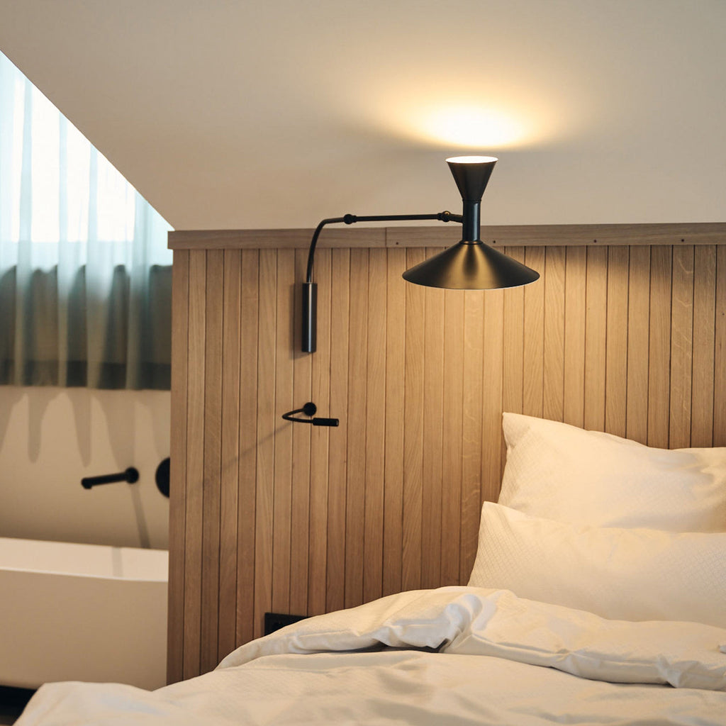 Marseille Plug-In Wall Light, Plug-In Wall Sconce, detail 4