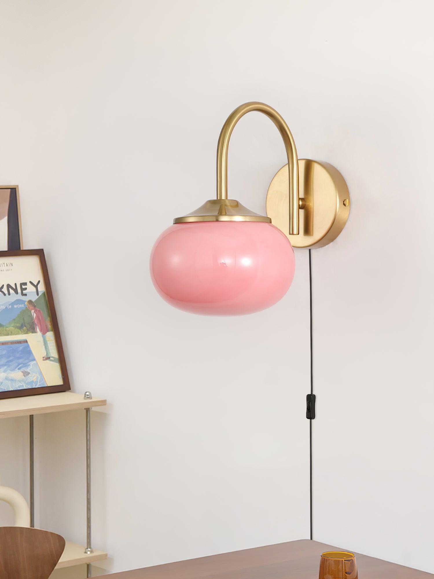 Marshmallow Wall Light Plug Version, Plug-In Wall Sconce, detail 9