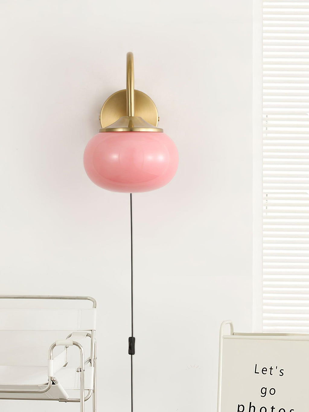 Marshmallow Wall-mounted Lamp Wall Light Plug Version, Plug-In Wall Sconce, detail 10