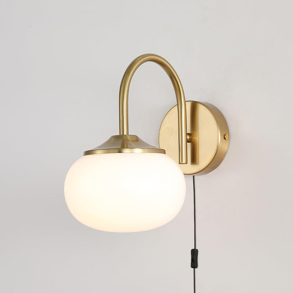 Marshmallow Wall-mounted Lamp Wall Light Plug Version, Plug-In Wall Sconce, detail 6