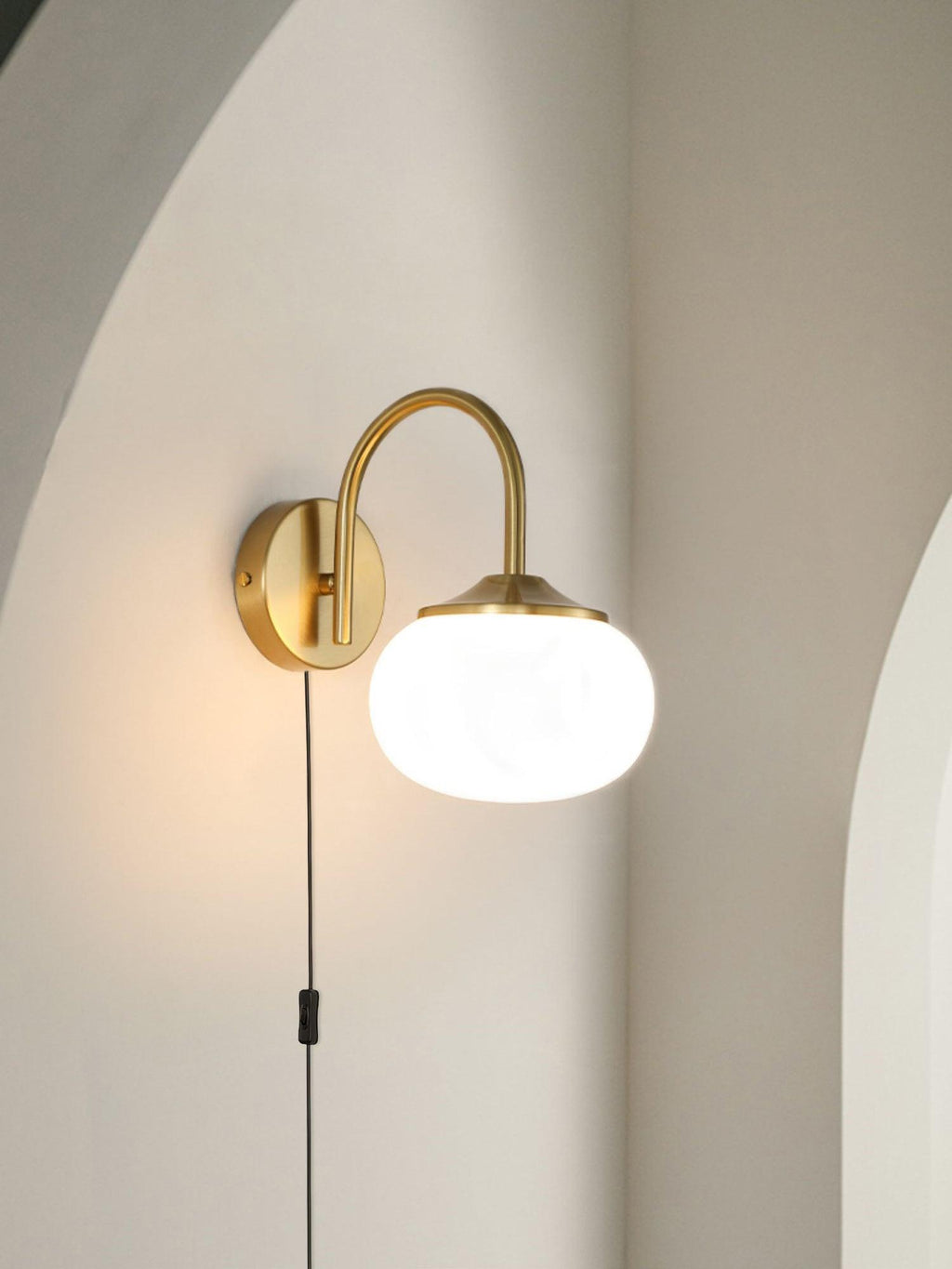 Marshmallow Wall-mounted Lamp Wall Light Plug Version, Plug-In Wall Sconce, detail 3