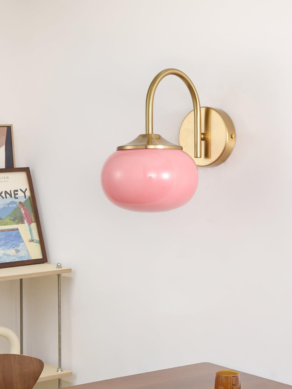 Marshmallow Wall Light, Hardwired Wall Sconce, detail 5