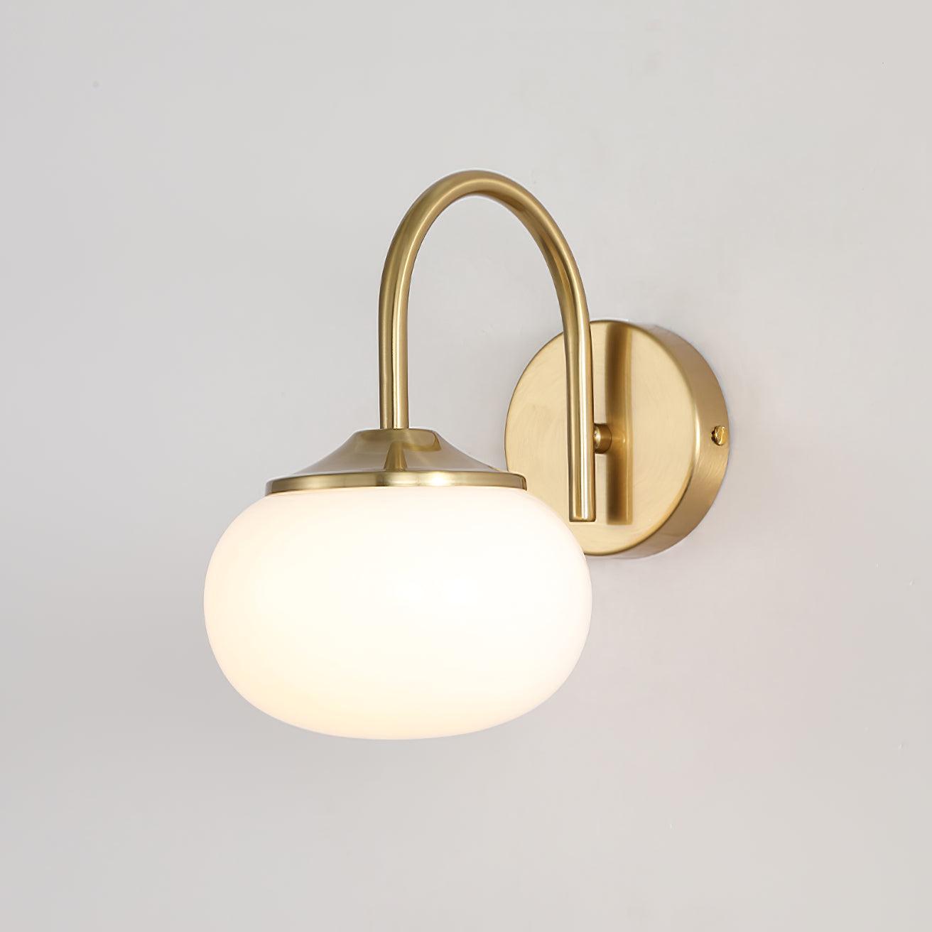 Marshmallow Wall Light, Hardwired Wall Sconce, detail 4