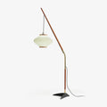 Matsusu Floor Light, Floor Lamp, Brass, L 29.5″ x H 66.1″