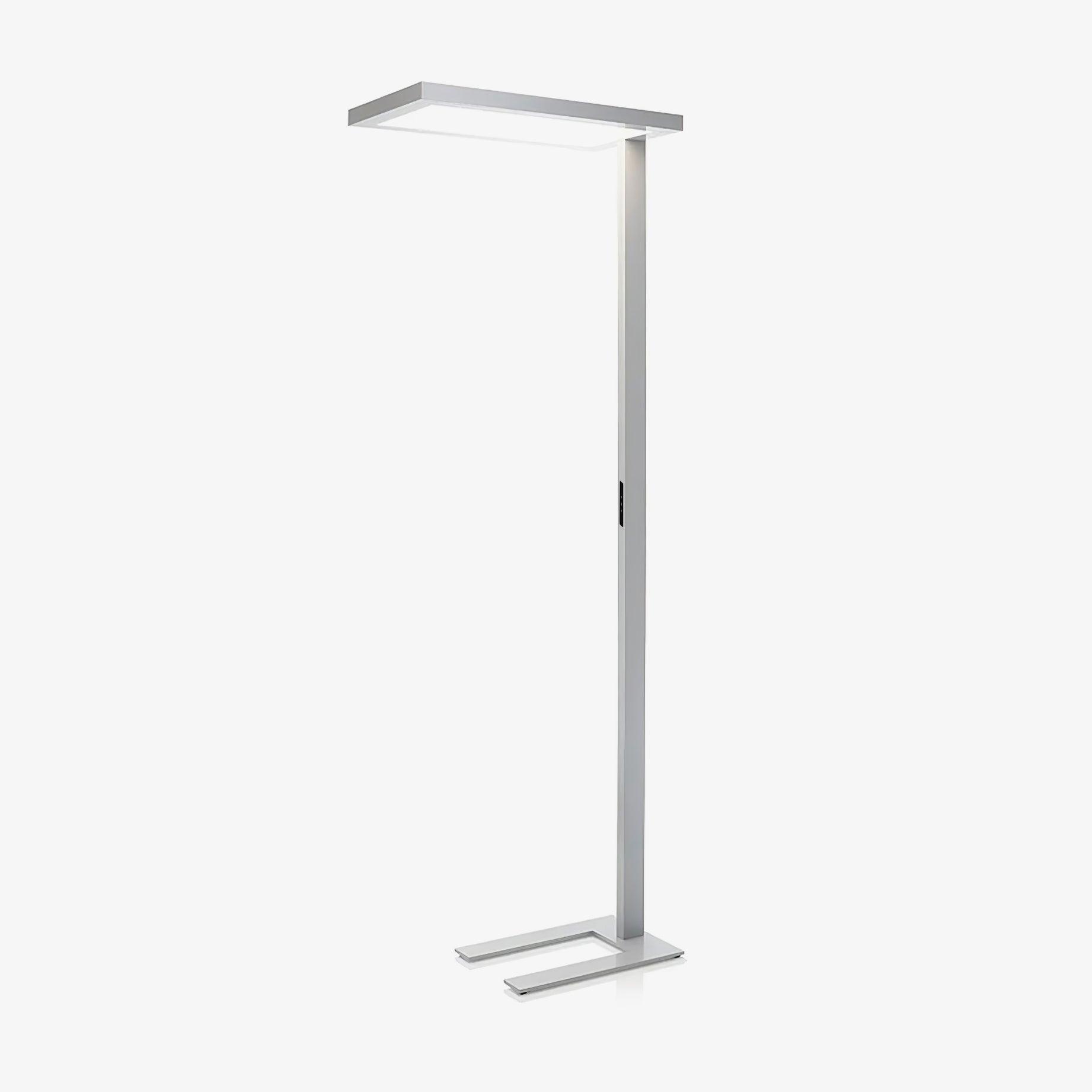 Matthis LED Floor Light, Floor Lamp, Aviation aluminum, L 13.4″ x W 24.4″ x H 74.8″