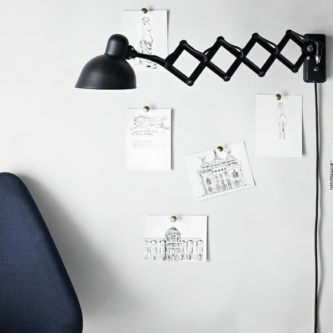 Maxon Adjustable Wall Light, Plug-In Wall Sconce, detail 4