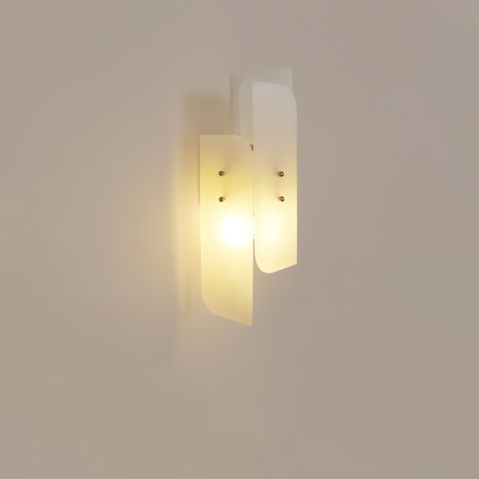 Megalith Alabaster Wall Light, Hardwired Wall Sconce, detail 5