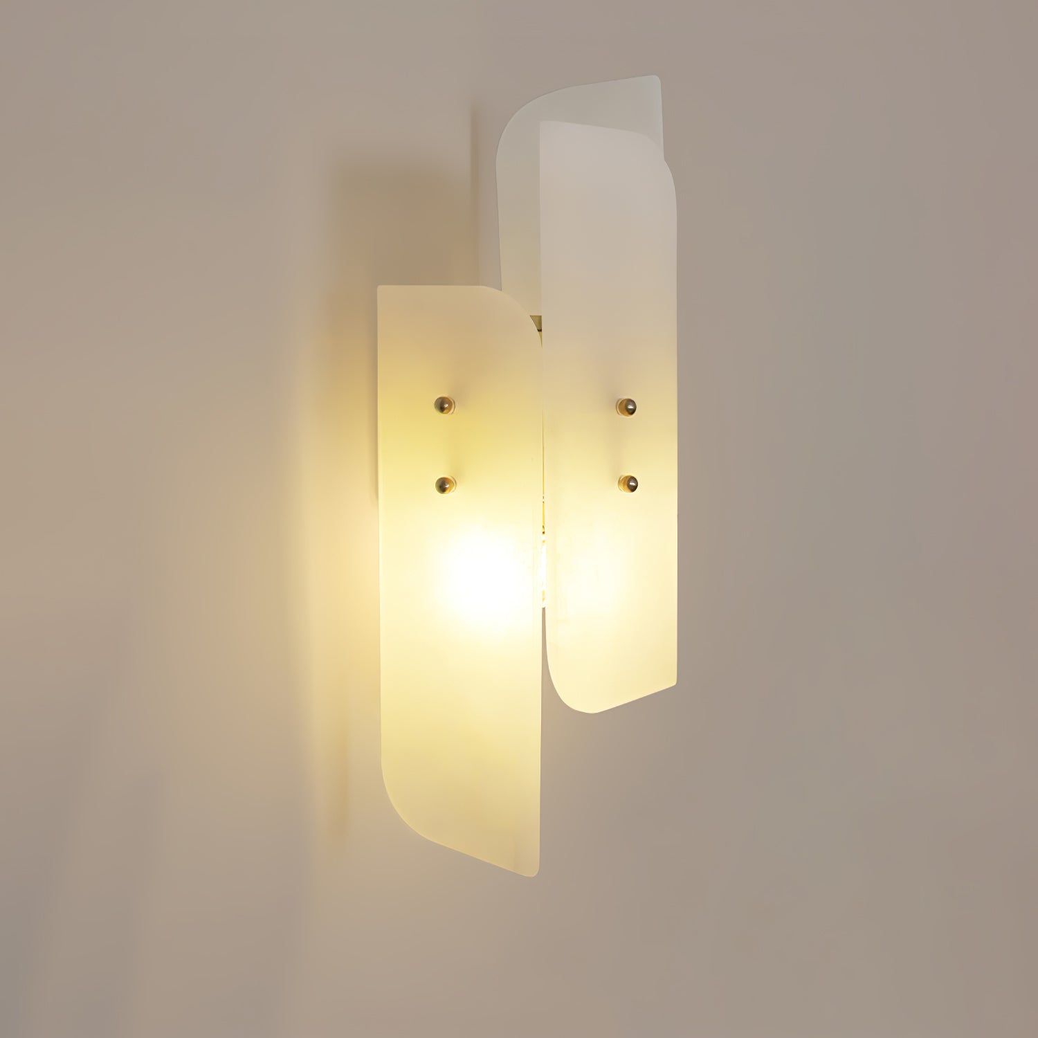 Megalith Alabaster Wall Light, Hardwired Wall Sconce, detail 10