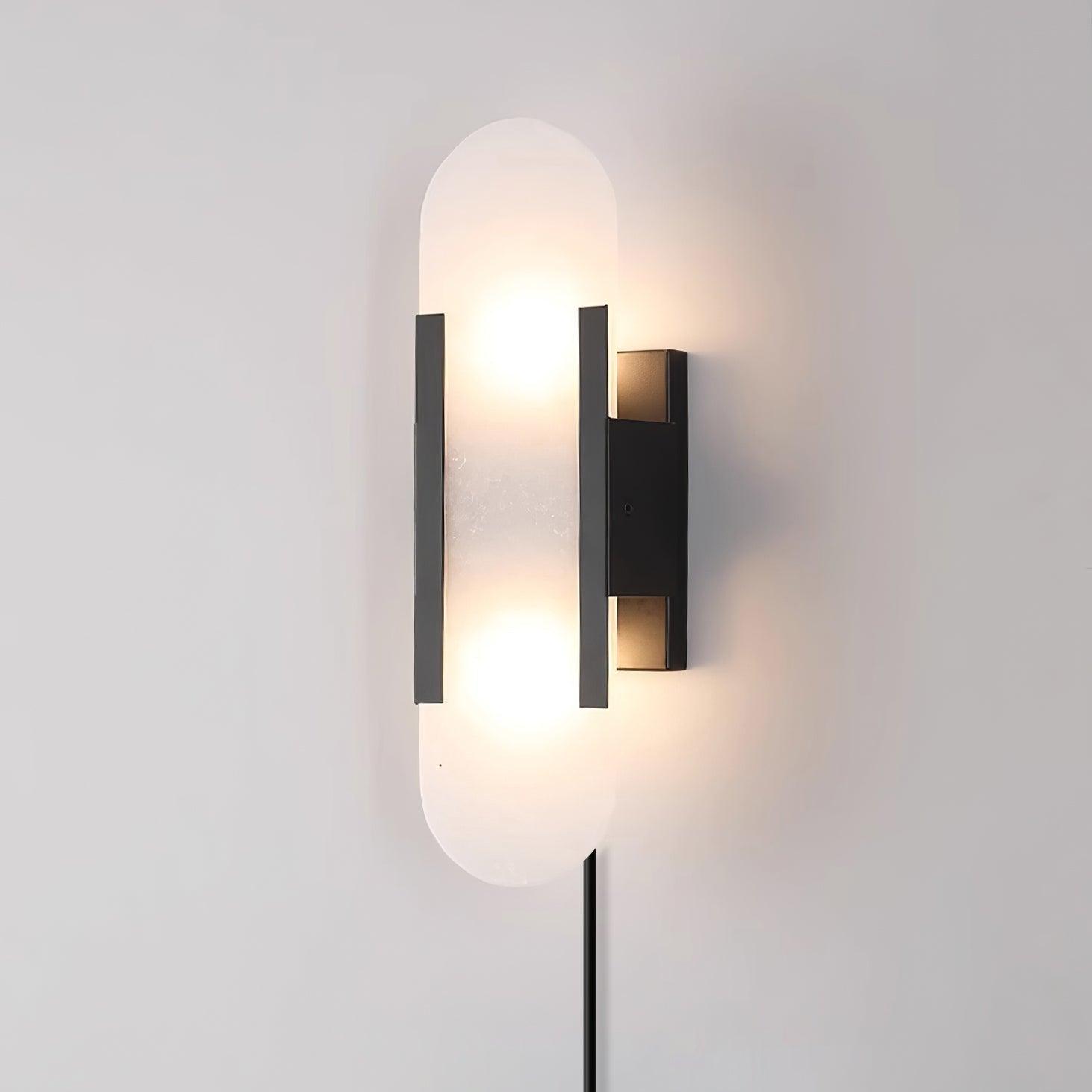 Melange Elongated Plug-in Lamp bracket Wall Light, Plug-In Wall Sconce, detail 50