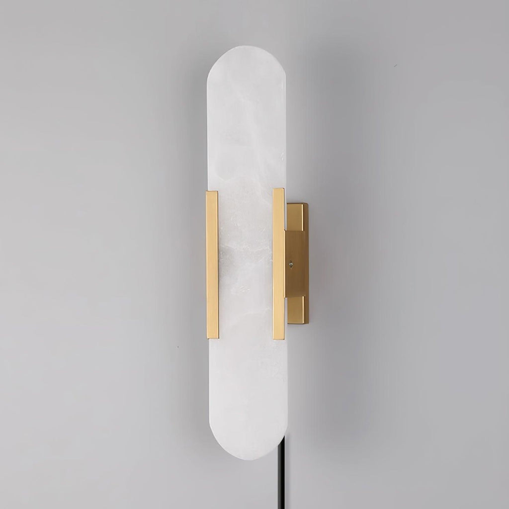Melange Elongated Plug-in Lamp bracket Wall Light, Plug-In Wall Sconce, detail 30