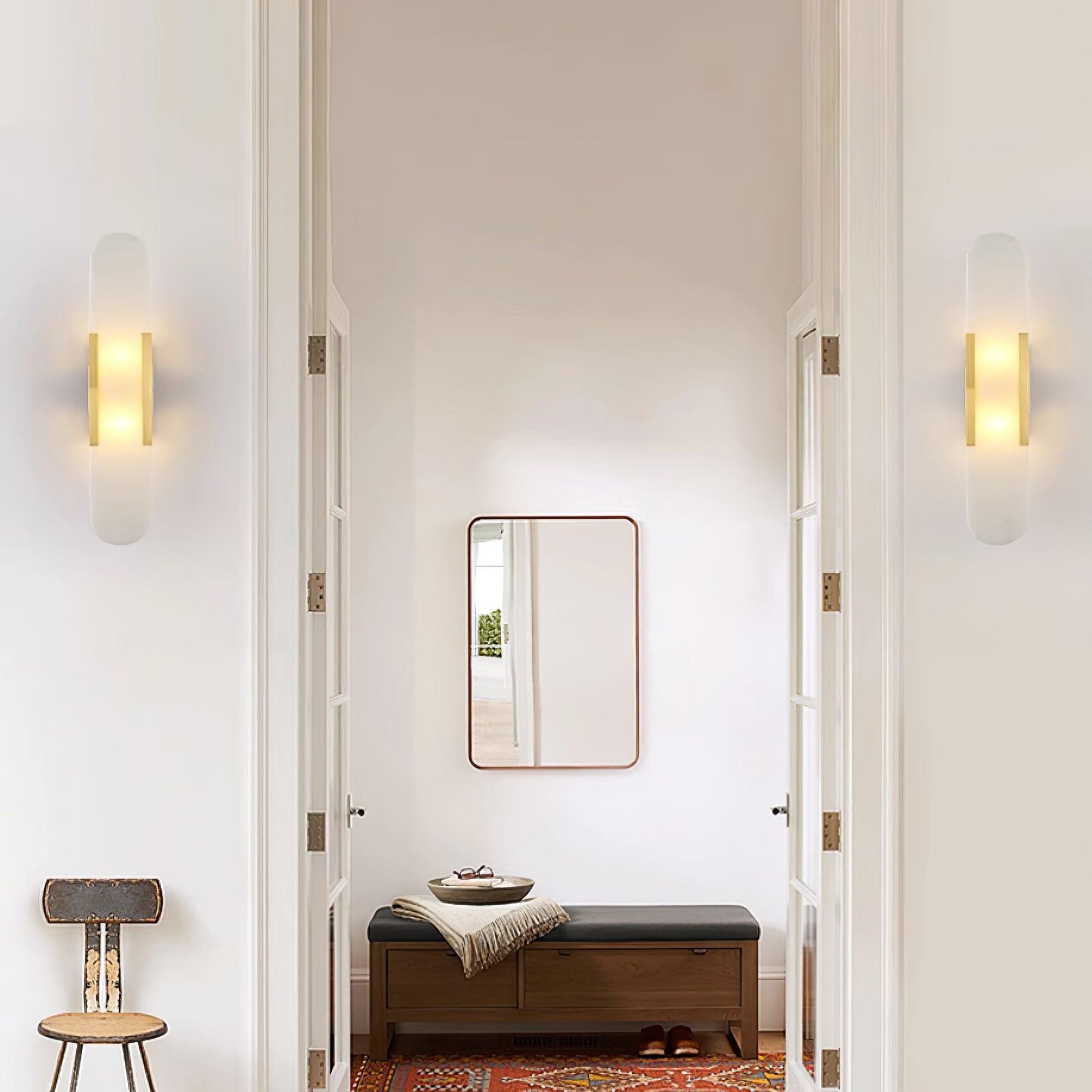 Melange Elongated Plug-in Lamp bracket Wall Light, Plug-In Wall Sconce, detail 18