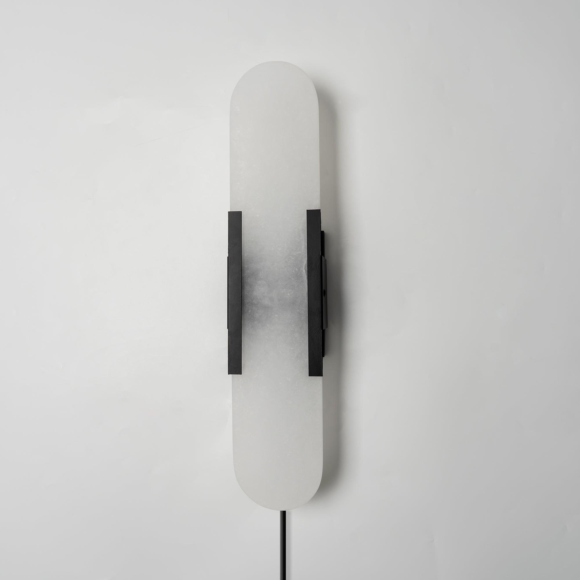 Melange Elongated Plug-in Lamp bracket Wall Light, Plug-In Wall Sconce, detail 43