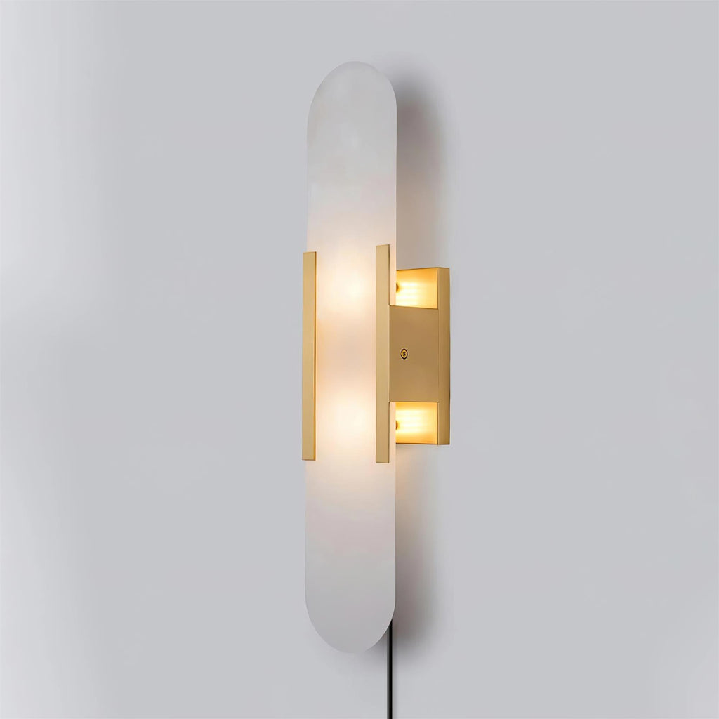 Melange Elongated Plug-in Lamp bracket Wall Light, Plug-In Wall Sconce, detail 54