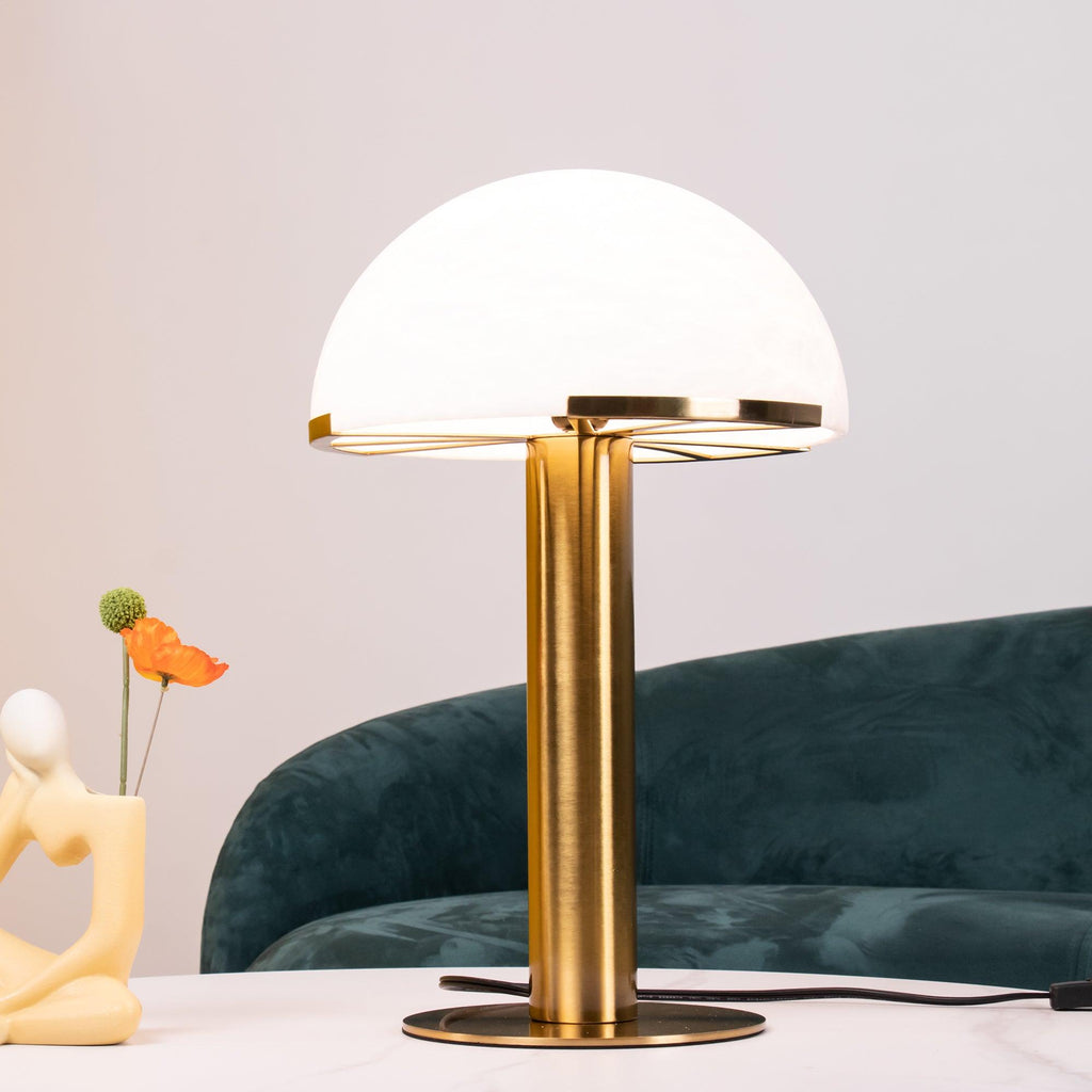 Elegance Alabaster Table Light, Bedside Table Lamp, detail 13