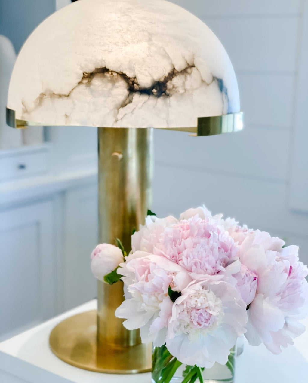 Elegance Alabaster Table Light, Bedside Table Lamp, detail 26