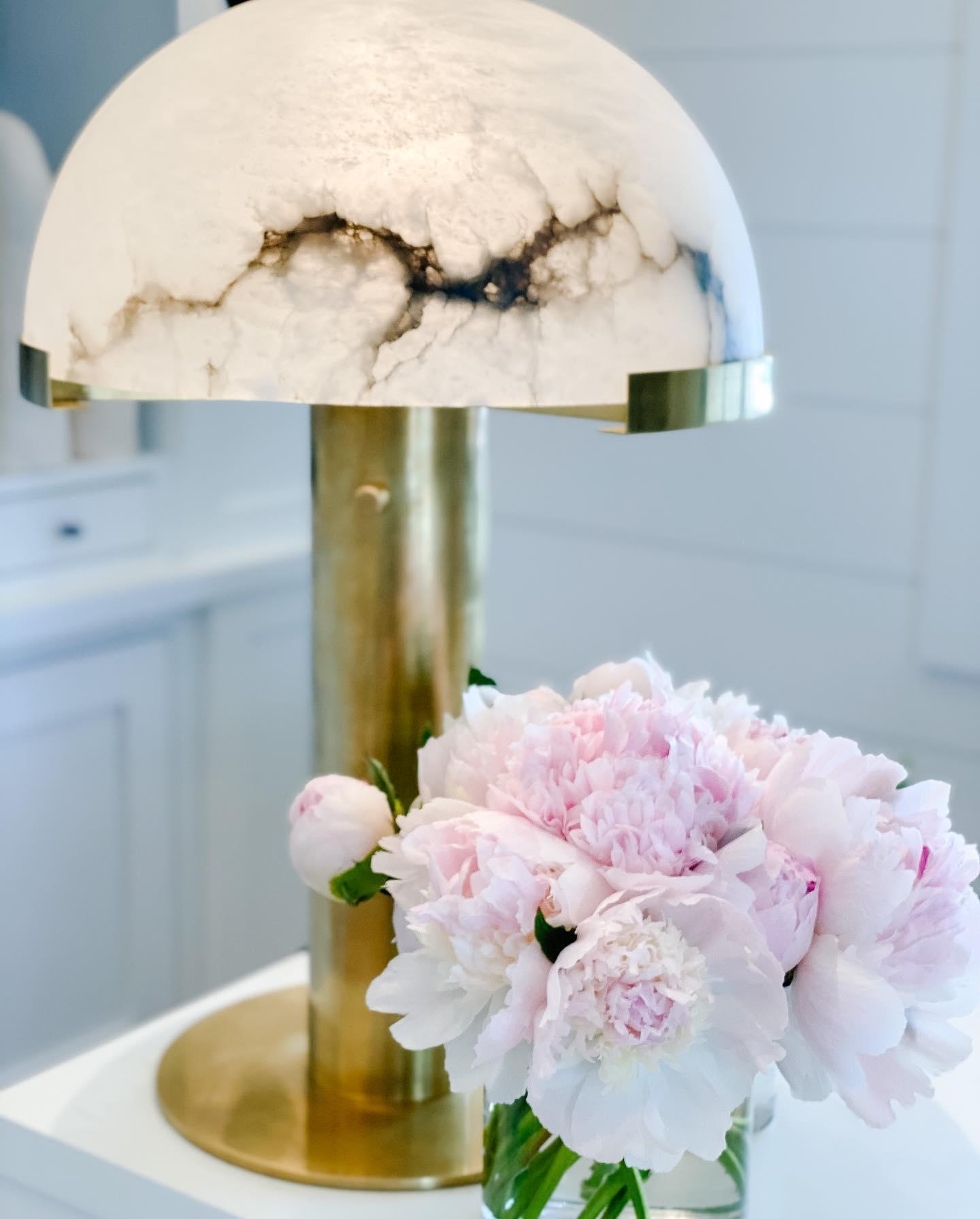 Elegance Alabaster Table Light, Bedside Table Lamp, detail 26