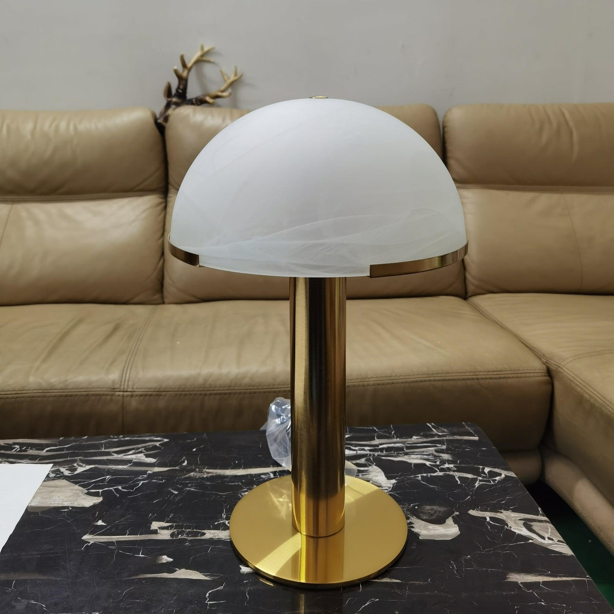 Elegance Alabaster Table Light, Bedside Table Lamp, detail 37