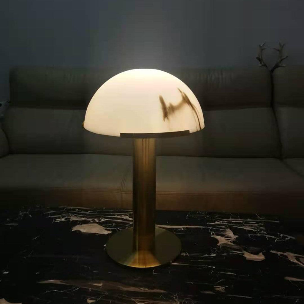 Elegance Alabaster Table Light, Bedside Table Lamp, detail 39