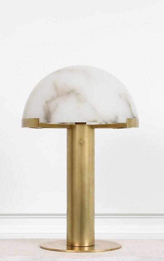 Elegance Alabaster Table Light, Bedside Table Lamp, detail 11